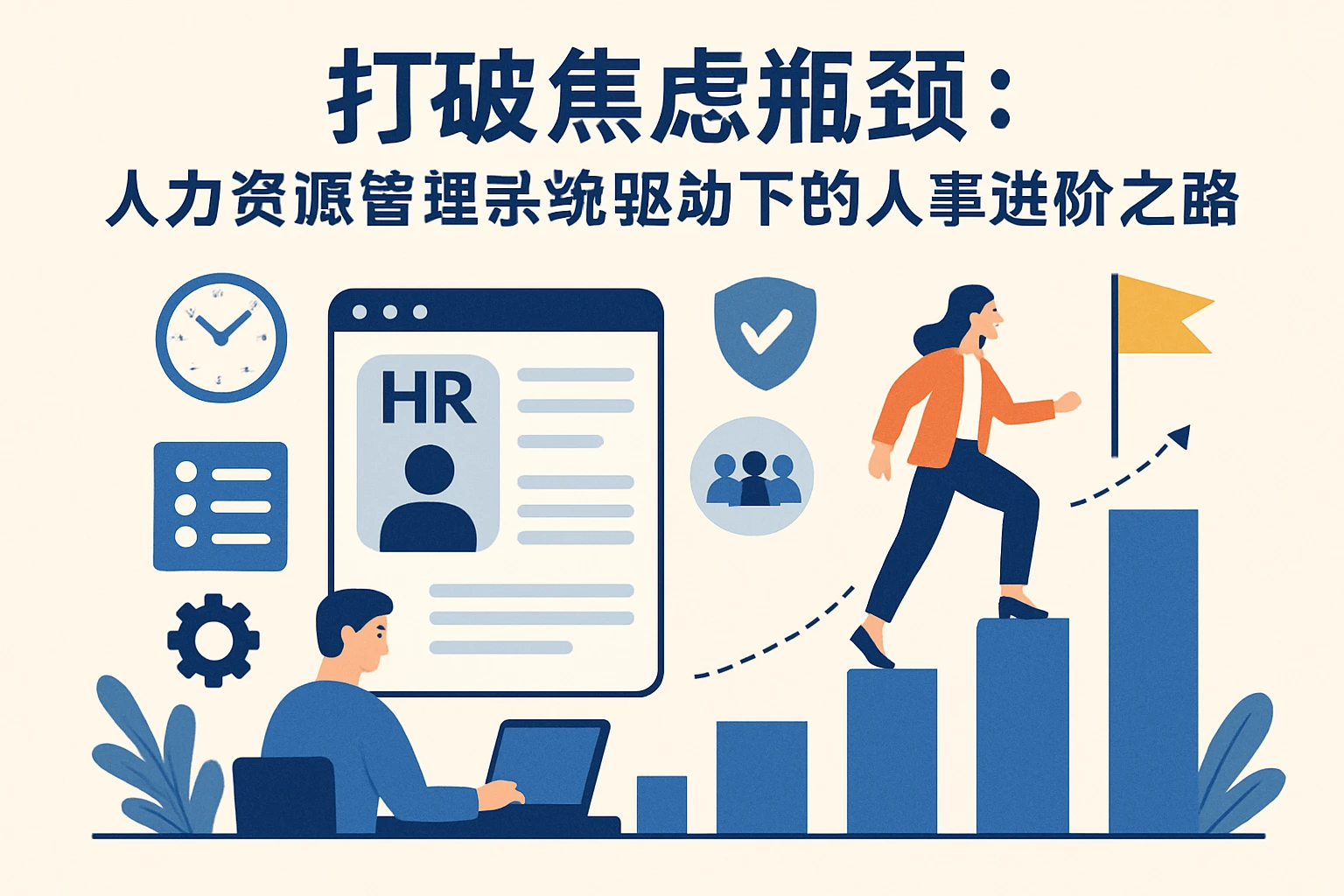打破焦虑瓶颈：人力资源管理系统驱动下的人事进阶之路