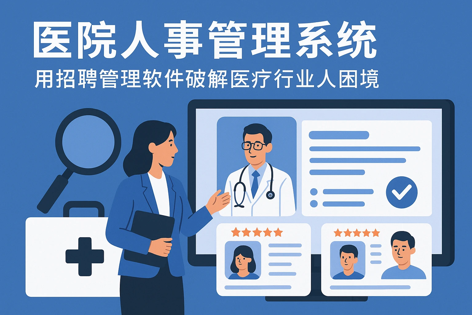 医院人事管理系统：用招聘管理软件破解医疗行业人力困境