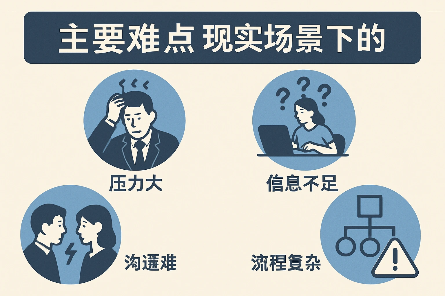 现实场景下的主要难点