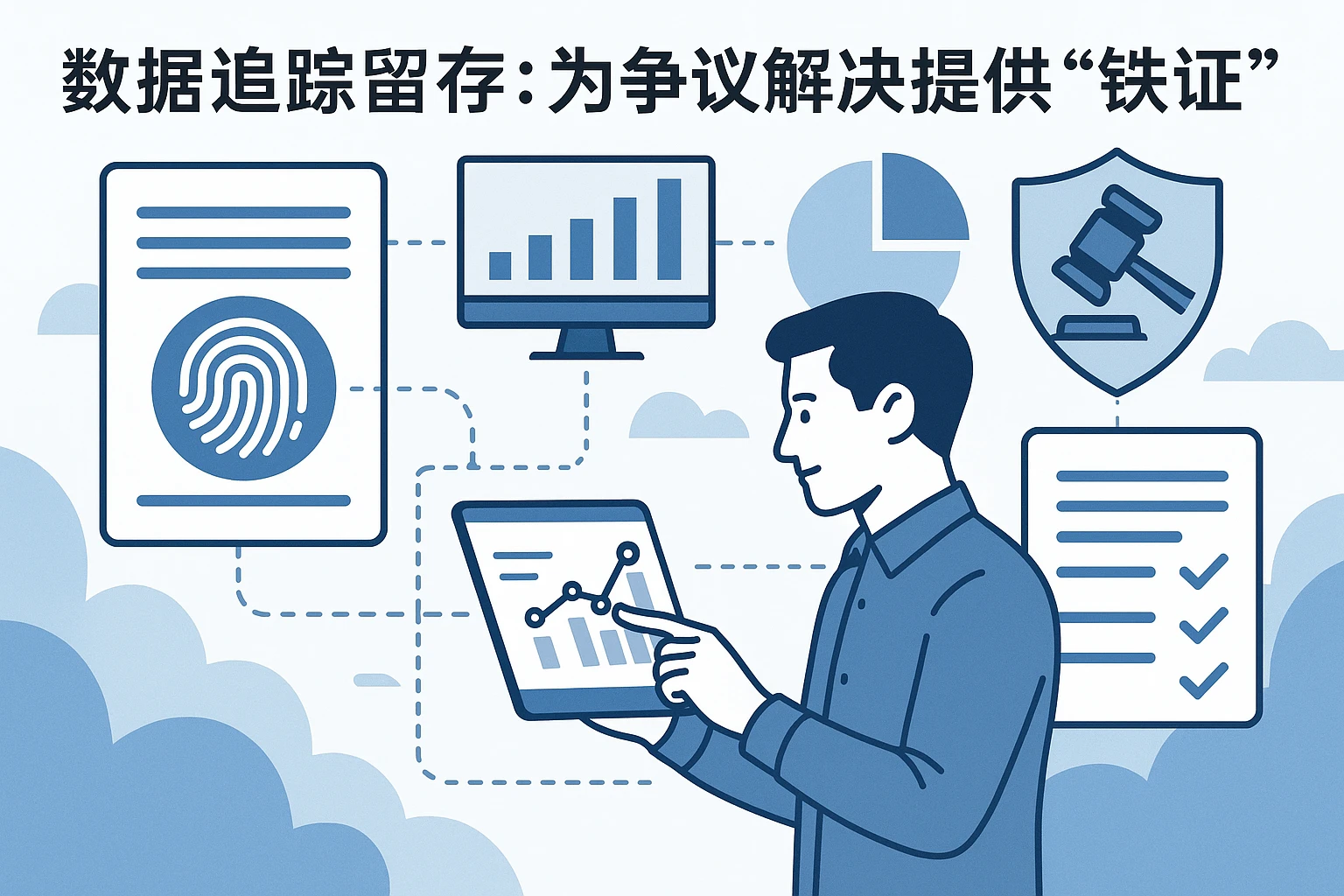 2. 数据追踪留存：为争议解决提供“铁证”