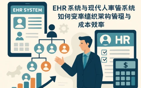EHR系统与现代人事管理系统如何变革组织架构管理与成本效率