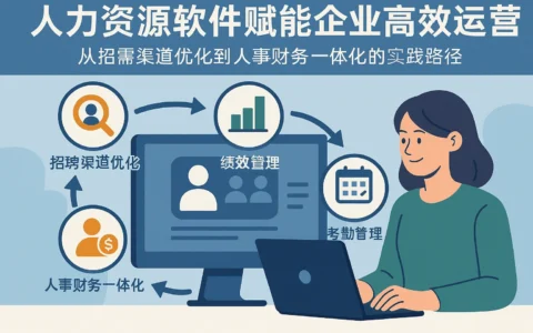 人力资源软件赋能企业高效运营：从招聘渠道优化到人事财务一体化的实践路径