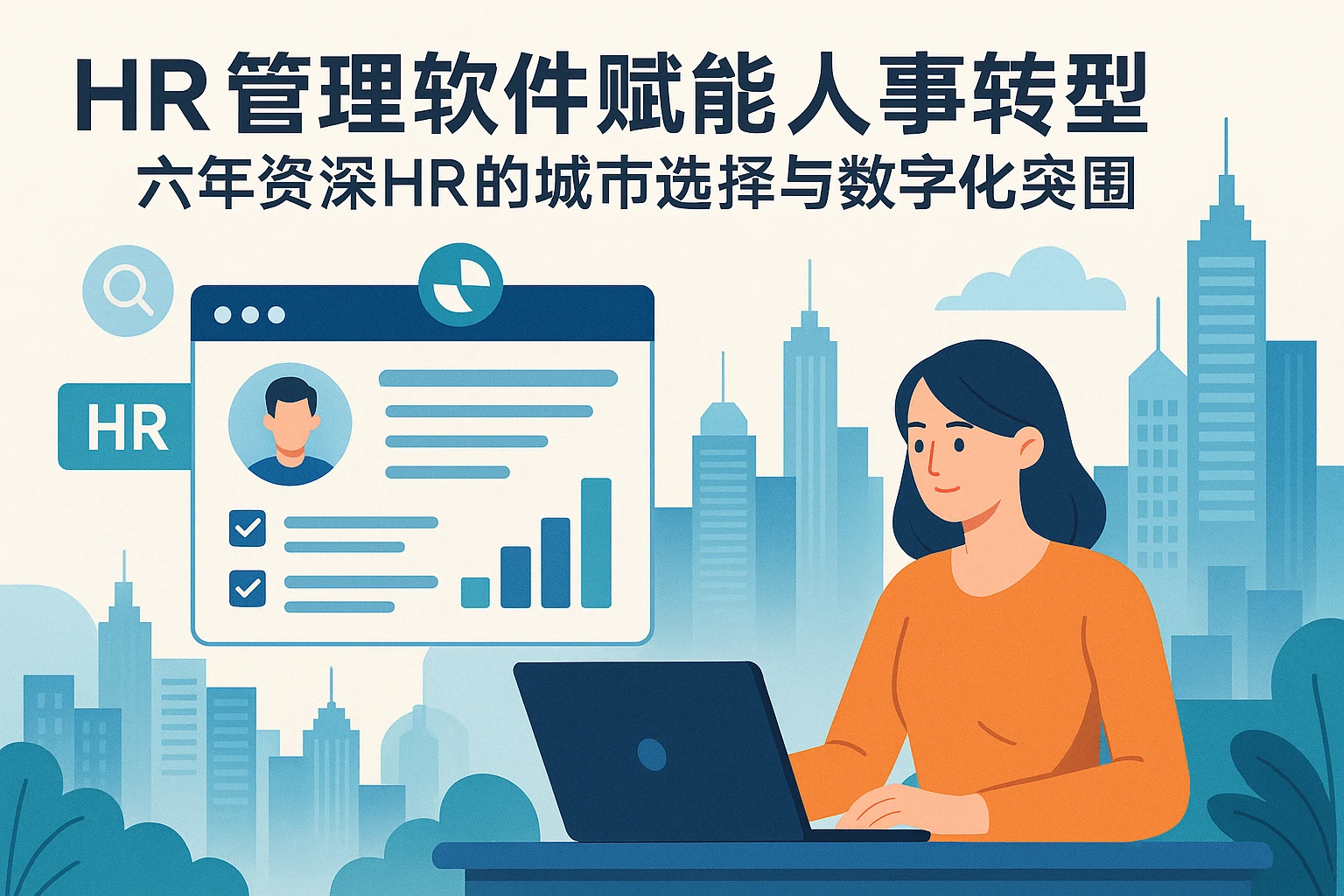 HR管理软件赋能人事转型：六年资深HR的城市选择与数字化突围