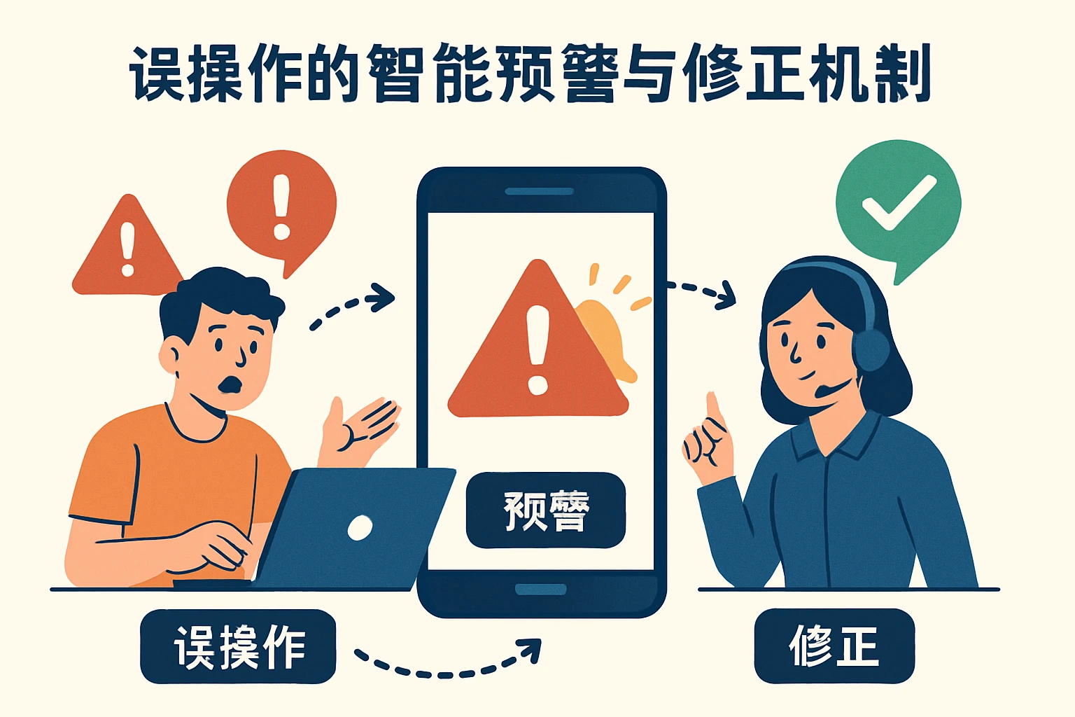 误操作的智能预警与修正机制