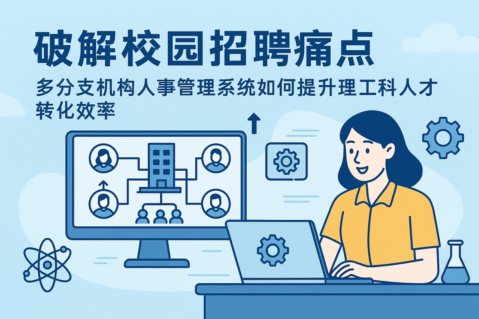 破解校园招聘痛点：多分支机构人事管理系统如何提升理工科人才转化效率