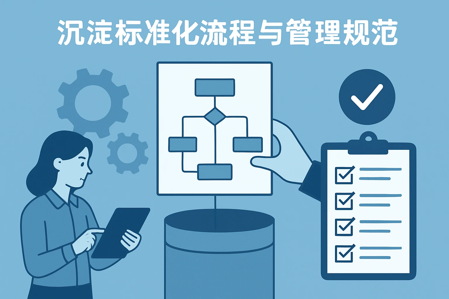 沉淀标准化流程与管理规范