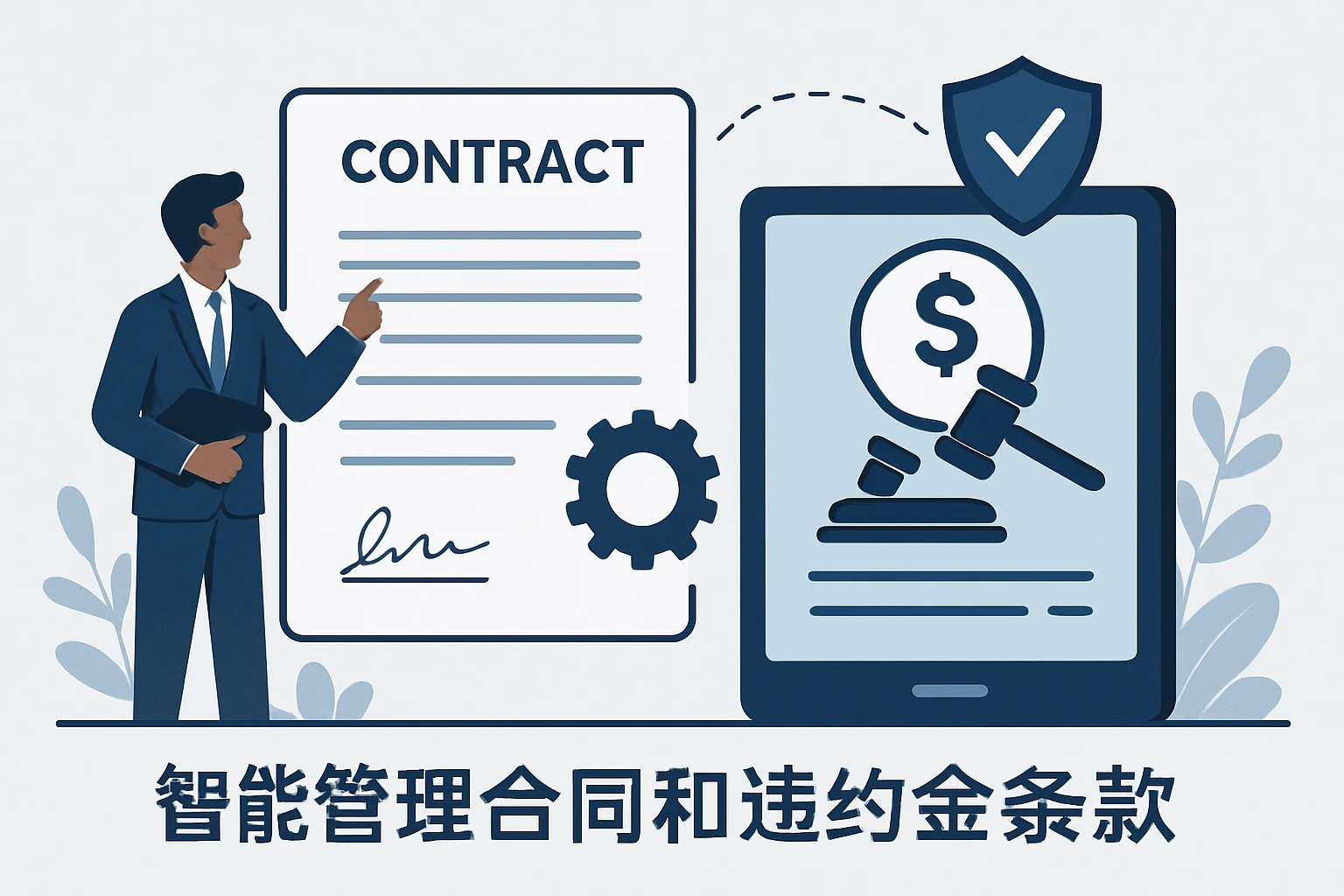 2. 合同与违约金条款的智能管理