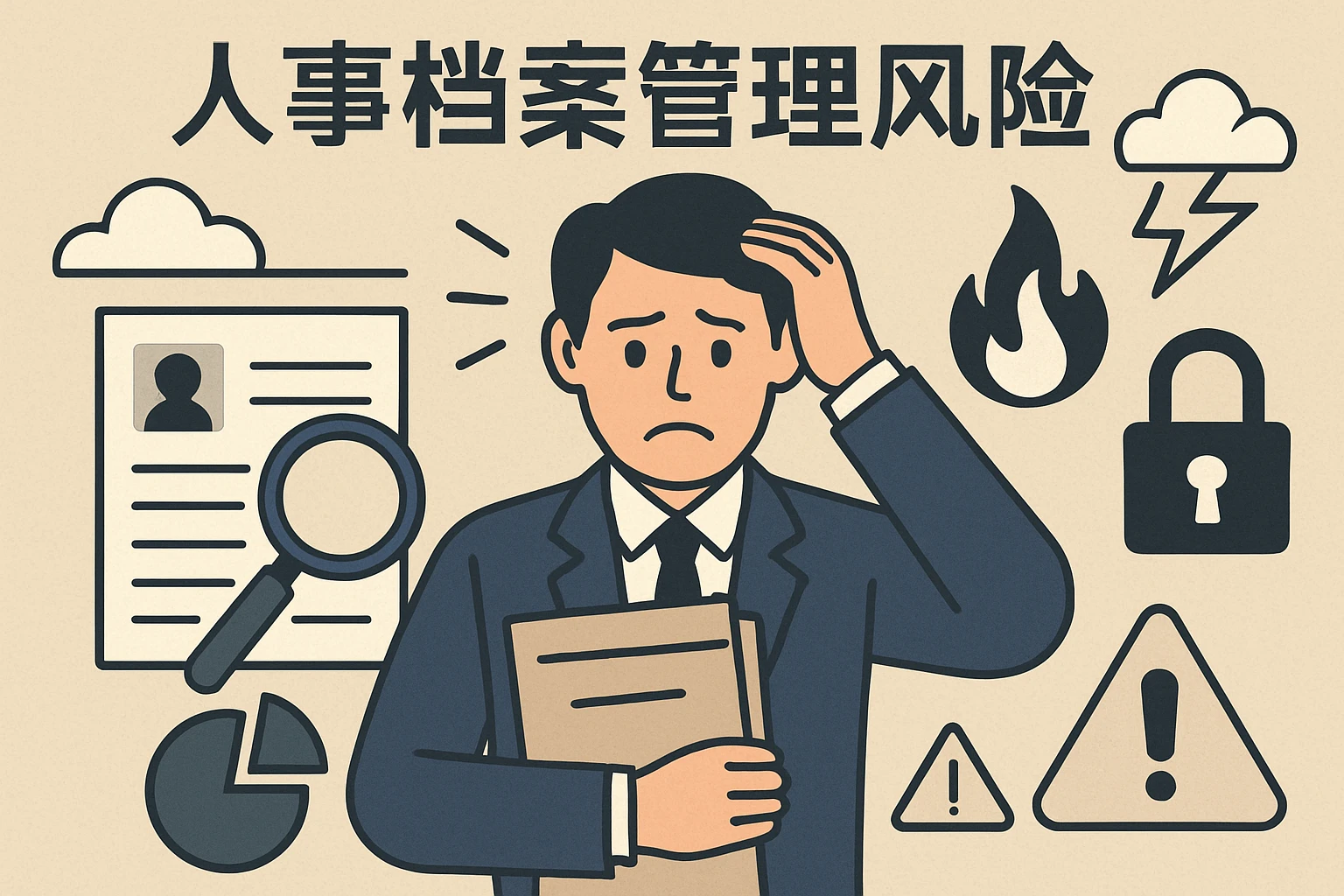 人事档案管理风险