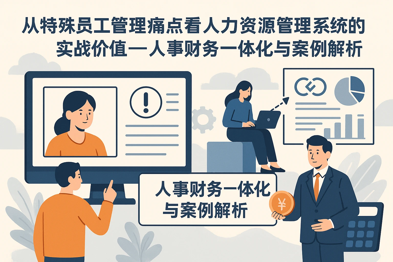 从特殊员工管理痛点看人力资源管理系统的实战价值——人事财务一体化与案例解析