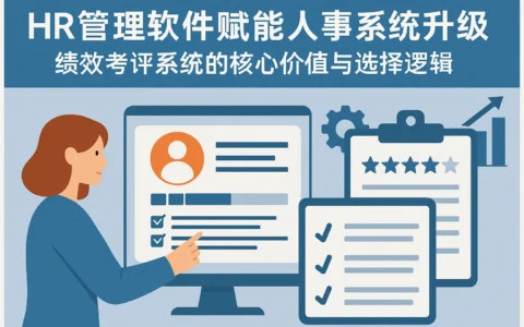 HR管理软件赋能人事系统升级：绩效考评系统的核心价值与选择逻辑