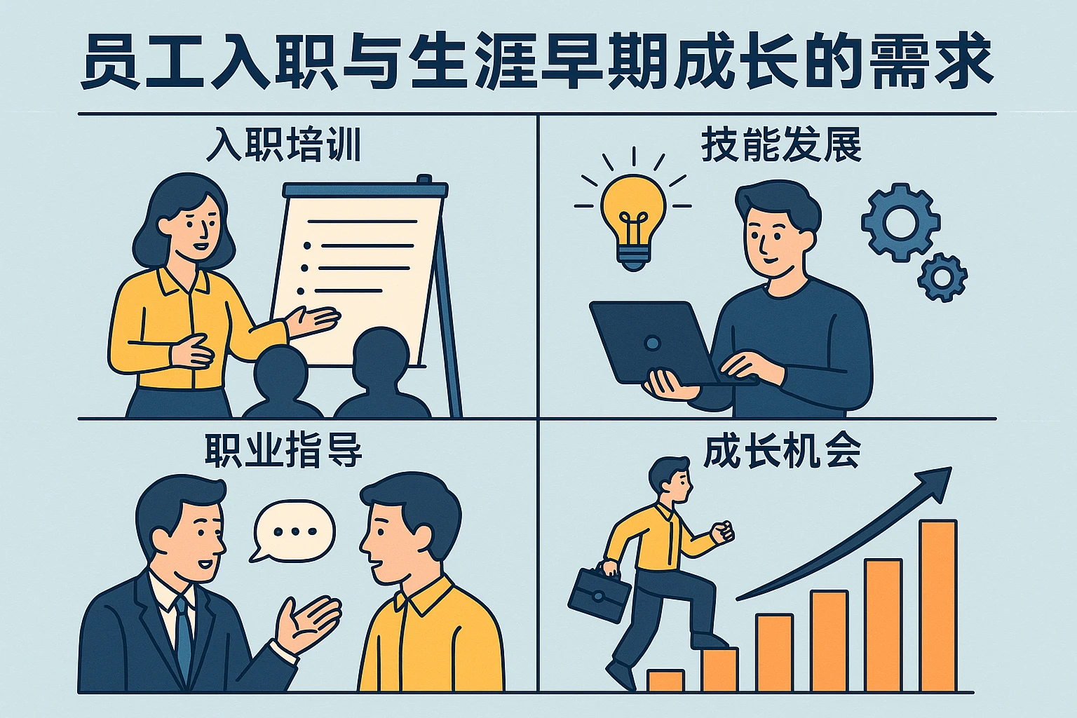 员工入职与生涯早期成长的需求