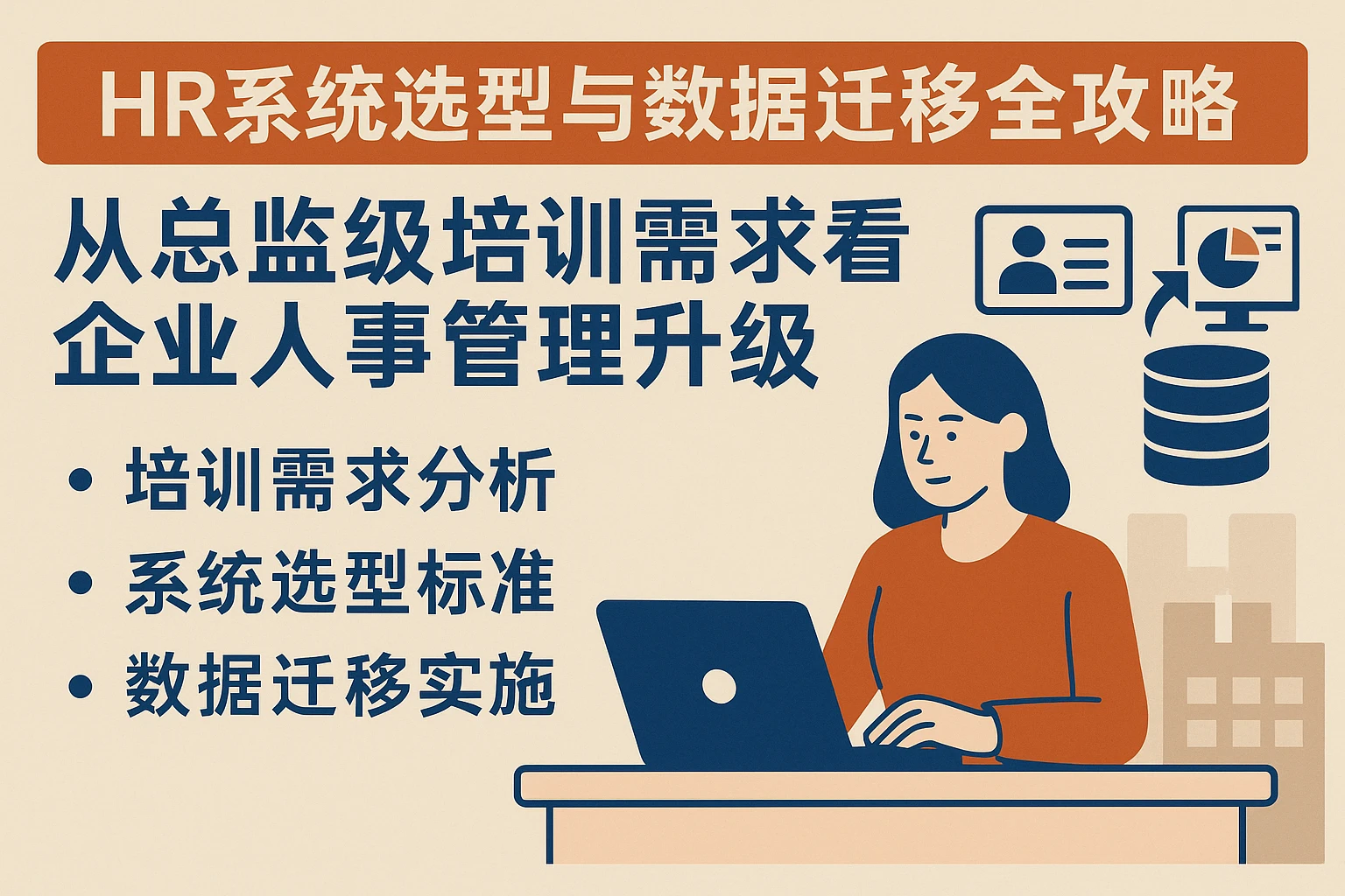 HR系统选型与数据迁移全攻略:从总监级培训需求看企业人事管理升级