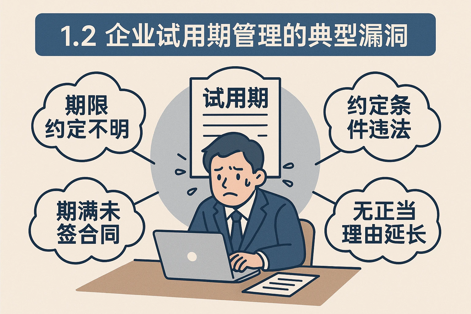 1.2 企业试用期管理的典型漏洞