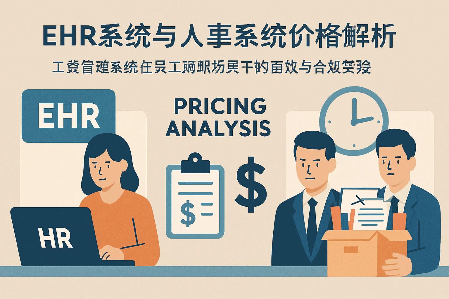 EHR系统与人事系统价格解析：工资管理系统在员工离职场景下的高效与合规实践
