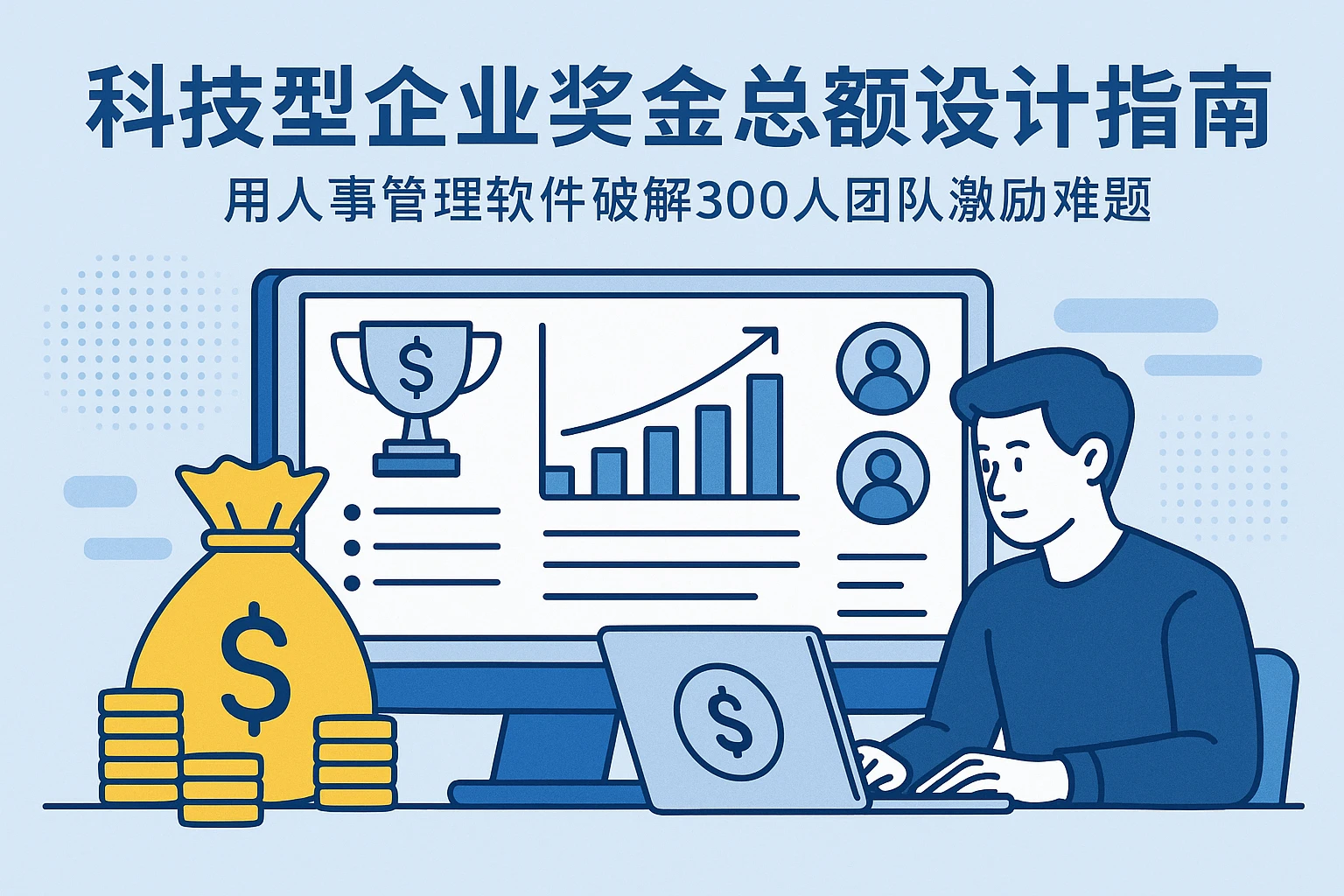 科技型企业奖金总额设计指南：用人事管理软件破解300人团队激励难题