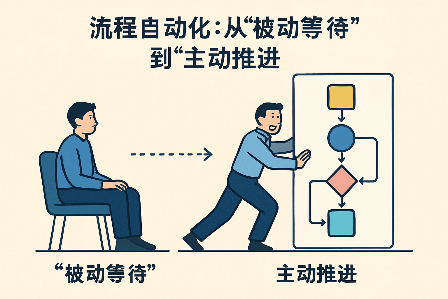 2. 流程自动化：从“被动等待”到“主动推进”