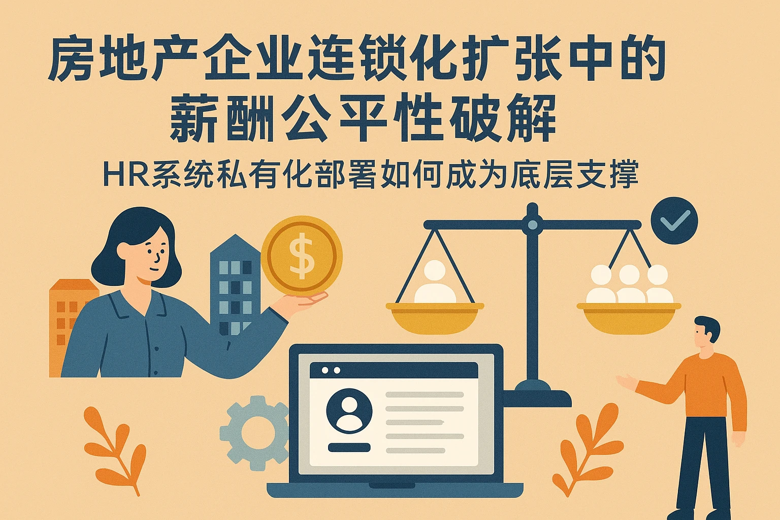 房地产企业连锁化扩张中的薪酬公平性破解：HR系统私有化部署如何成为底层支撑