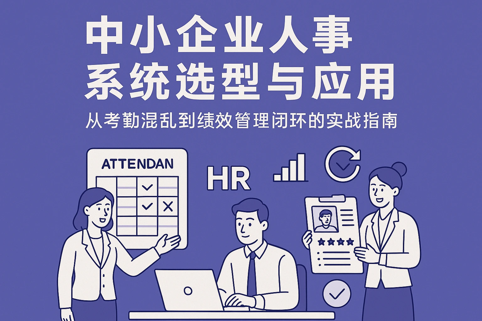 中小企业人事系统选型与应用：从考勤混乱到绩效管理闭环的实战指南