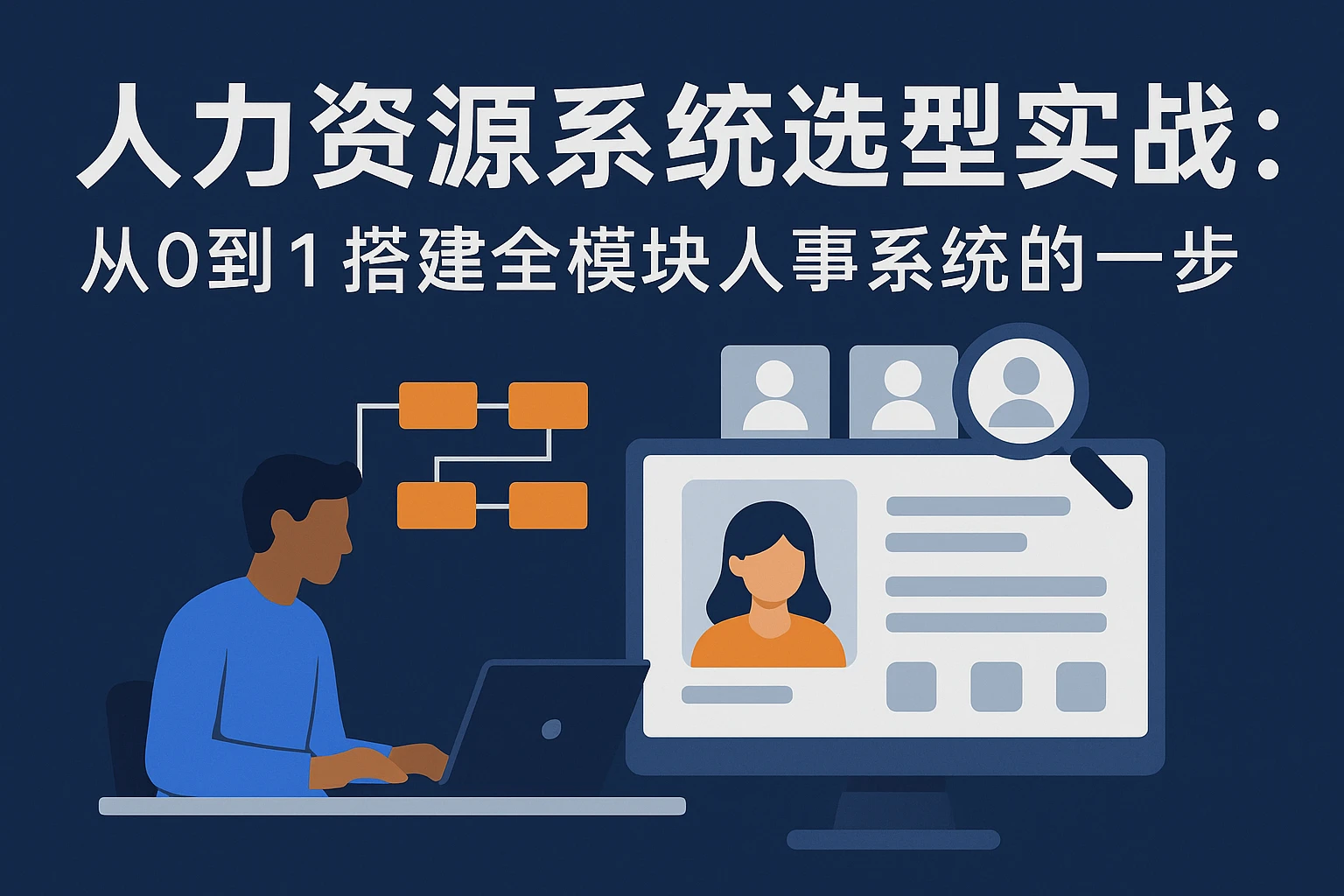 人力资源系统选型实战：从0到1搭建全模块人事系统的第一步