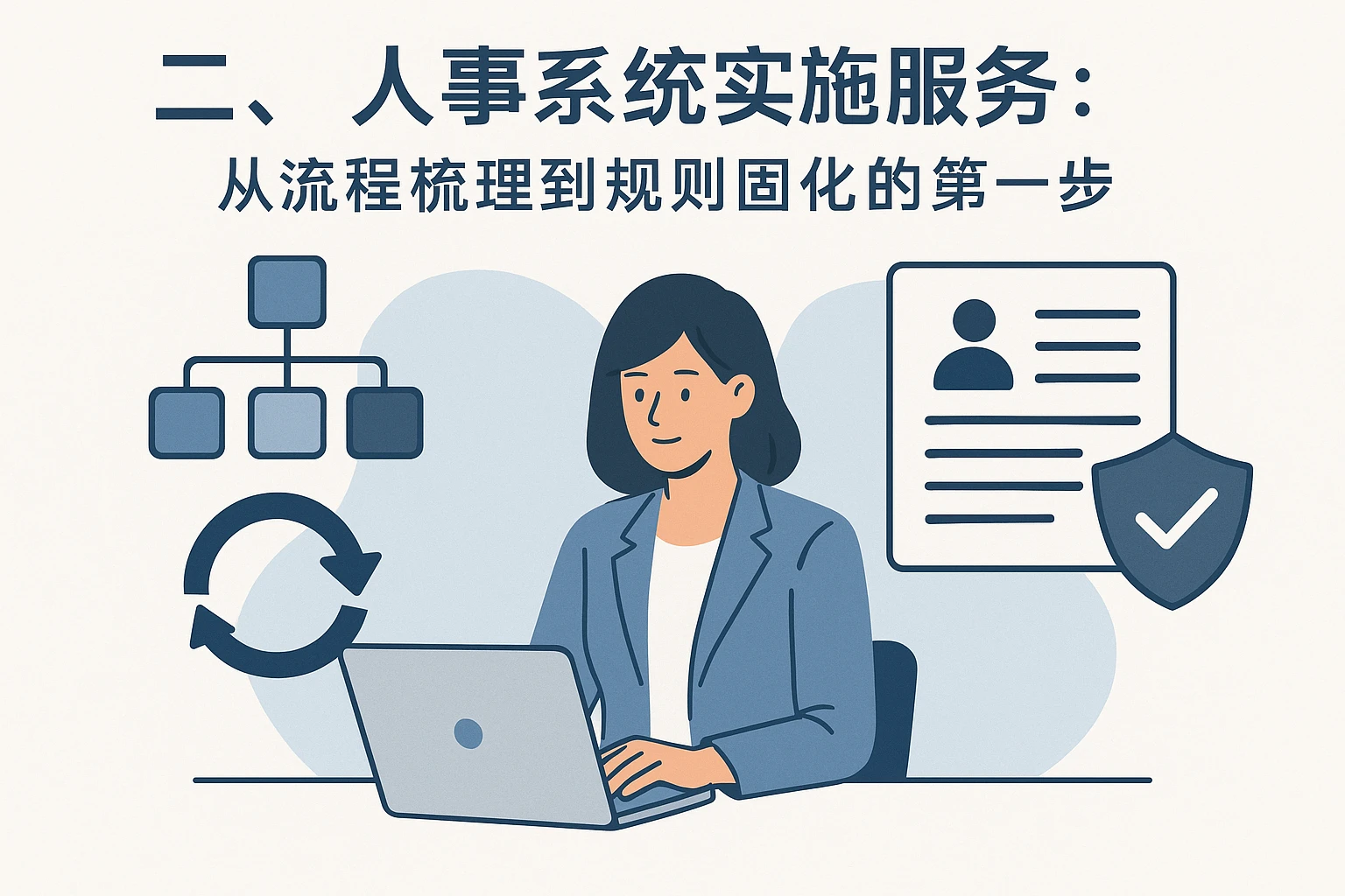 二、人事系统实施服务：从流程梳理到规则固化的第一步