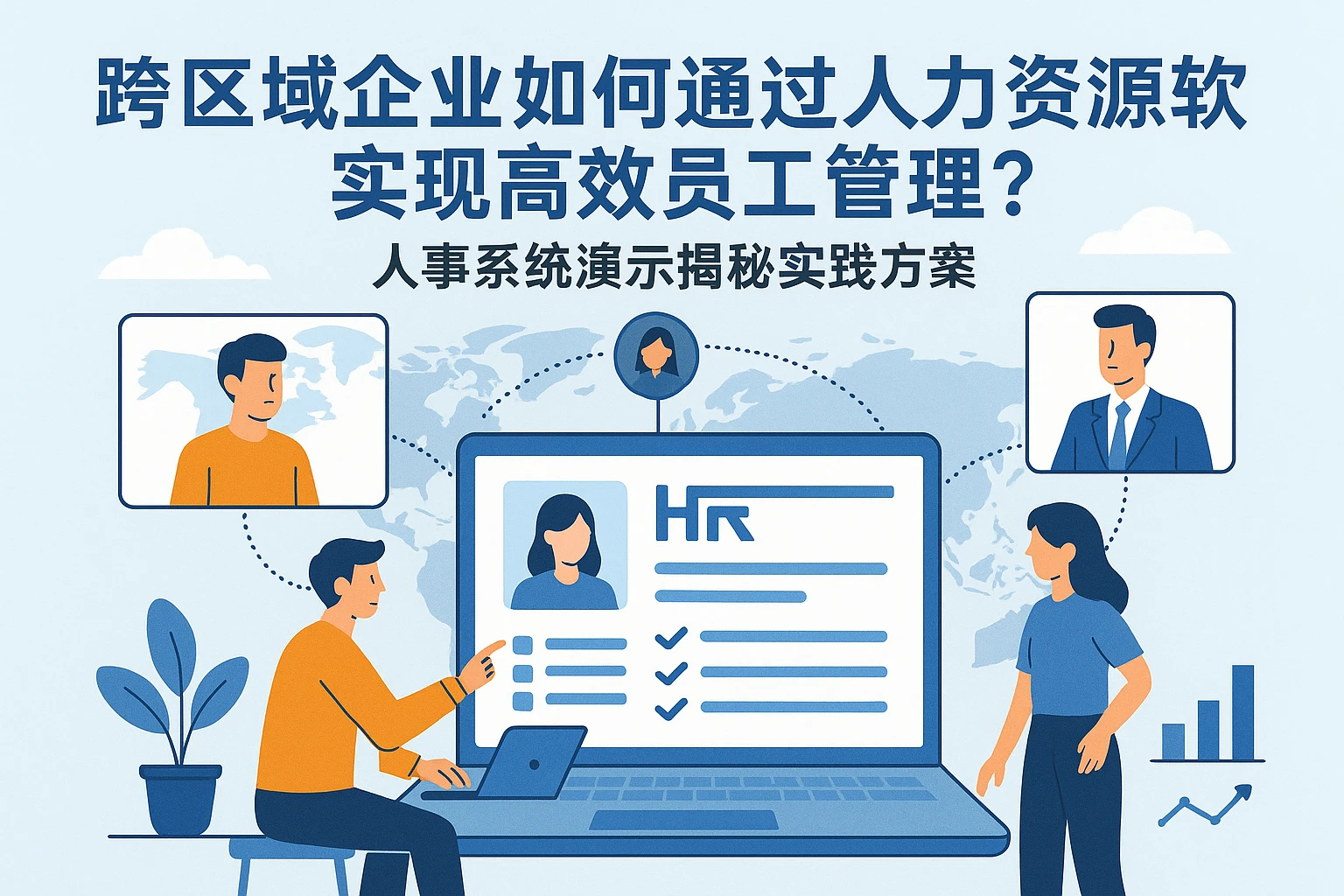 跨区域企业如何通过人力资源软件实现高效员工管理？人事系统演示揭秘实践方案