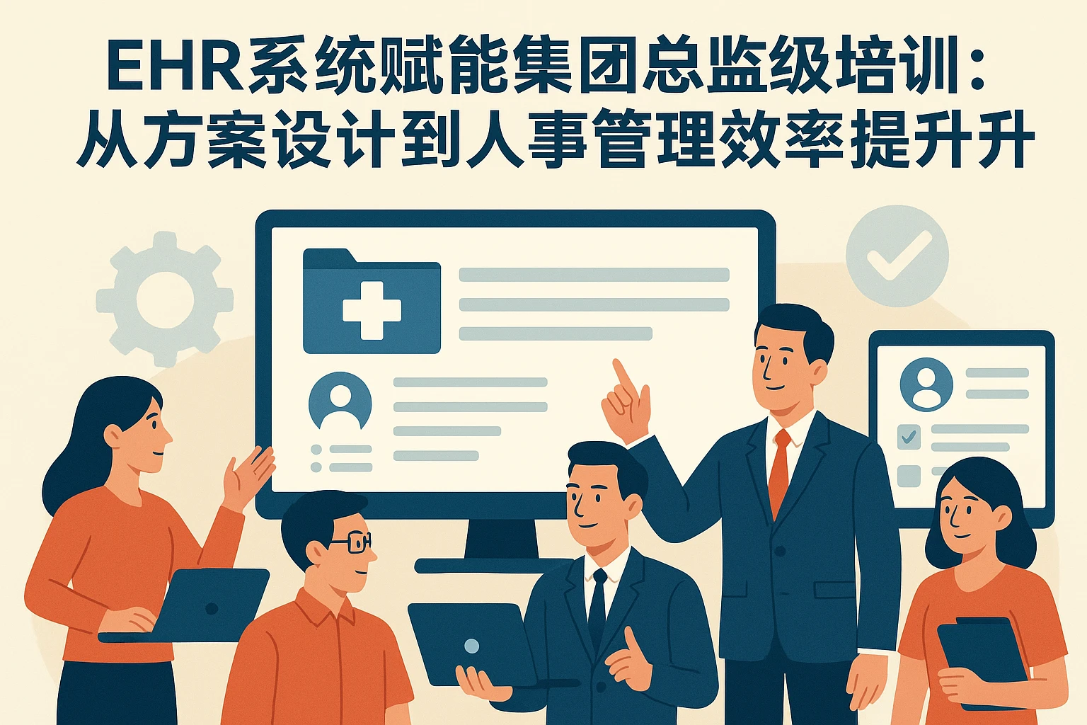EHR系统赋能集团总监级培训：从方案设计到人事管理效率提升