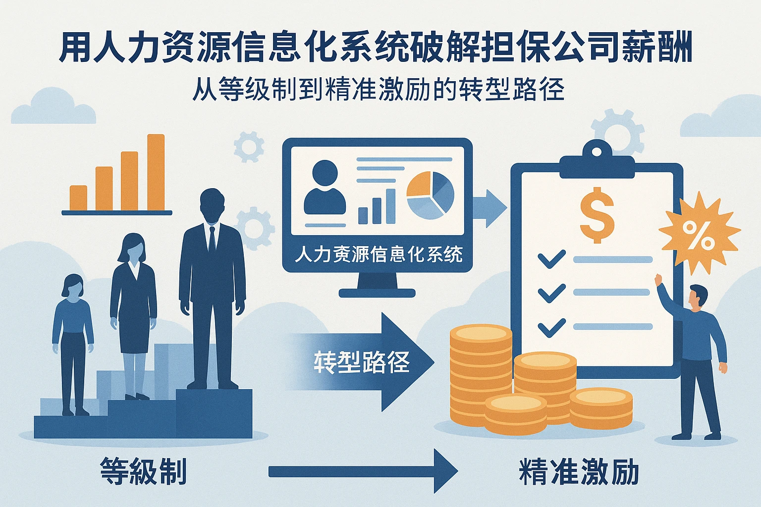 用人力资源信息化系统破解担保公司薪酬管理痛点：从等级制到精准激励的转型路径