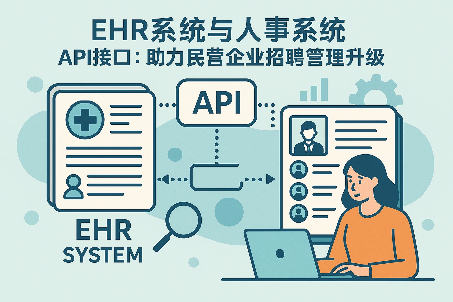 EHR系统与人事系统API接口：助力民营企业招聘管理升级