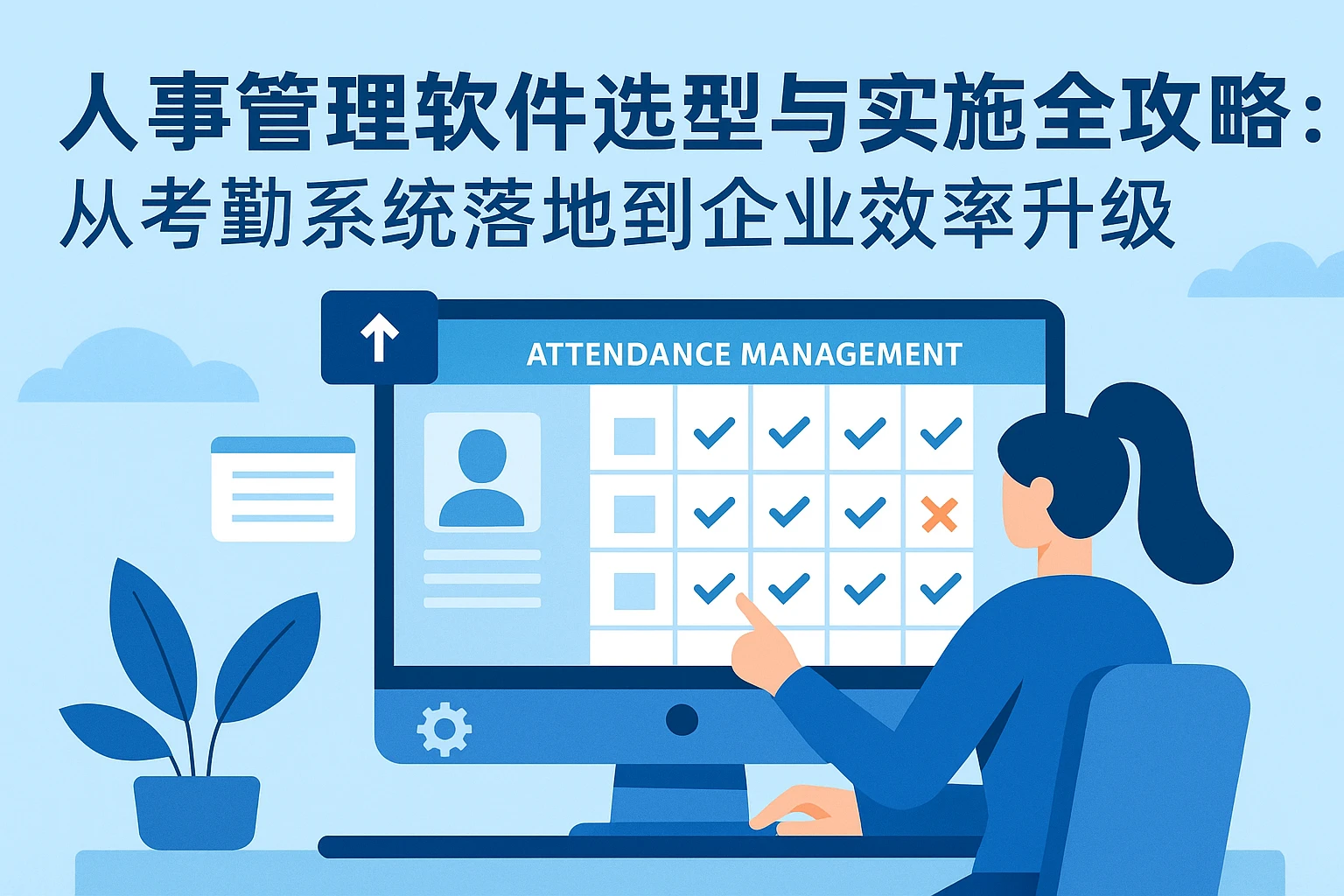 人事管理软件选型与实施全攻略：从考勤系统落地到企业效率升级
