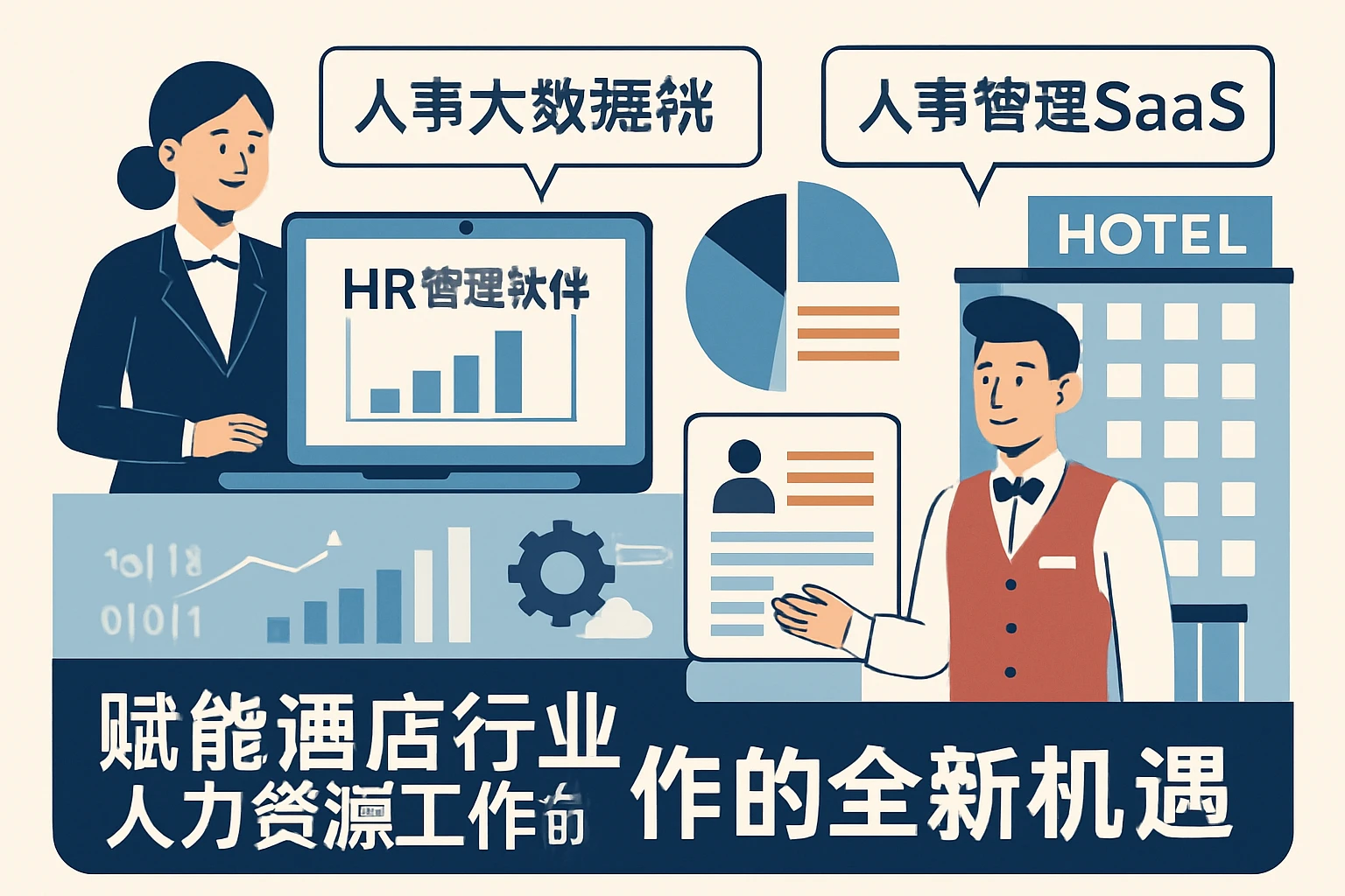 HR管理软件、人事大数据系统与人事管理SaaS：赋能酒店行业人力资源工作的全新机遇