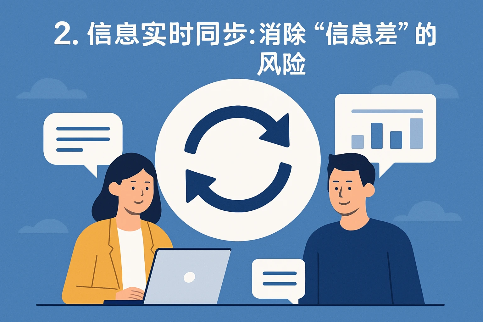 2. 信息实时同步：消除“信息差”的风险