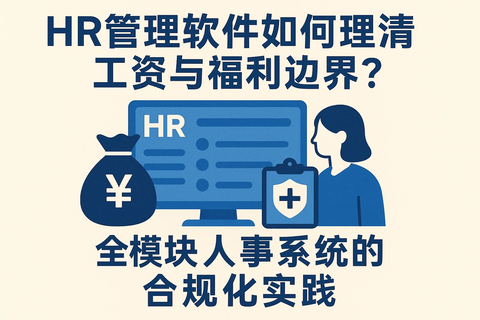 HR管理软件如何理清工资与福利边界？全模块人事系统的合规化实践