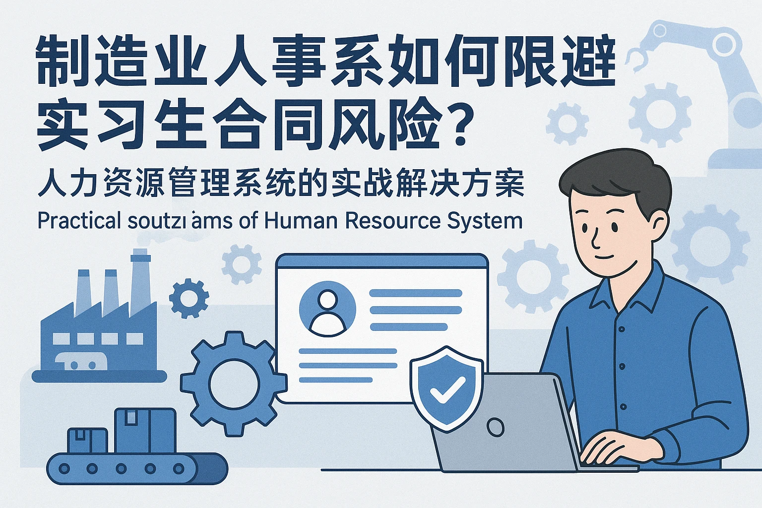 制造业人事系统如何规避实习生合同风险？人力资源管理系统的实战解决方案
