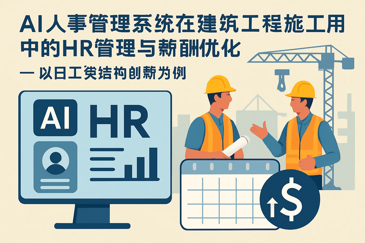 AI人事管理系统在建筑工程施工项目中的HR管理与薪酬优化 —— 以日工资结构创新为例