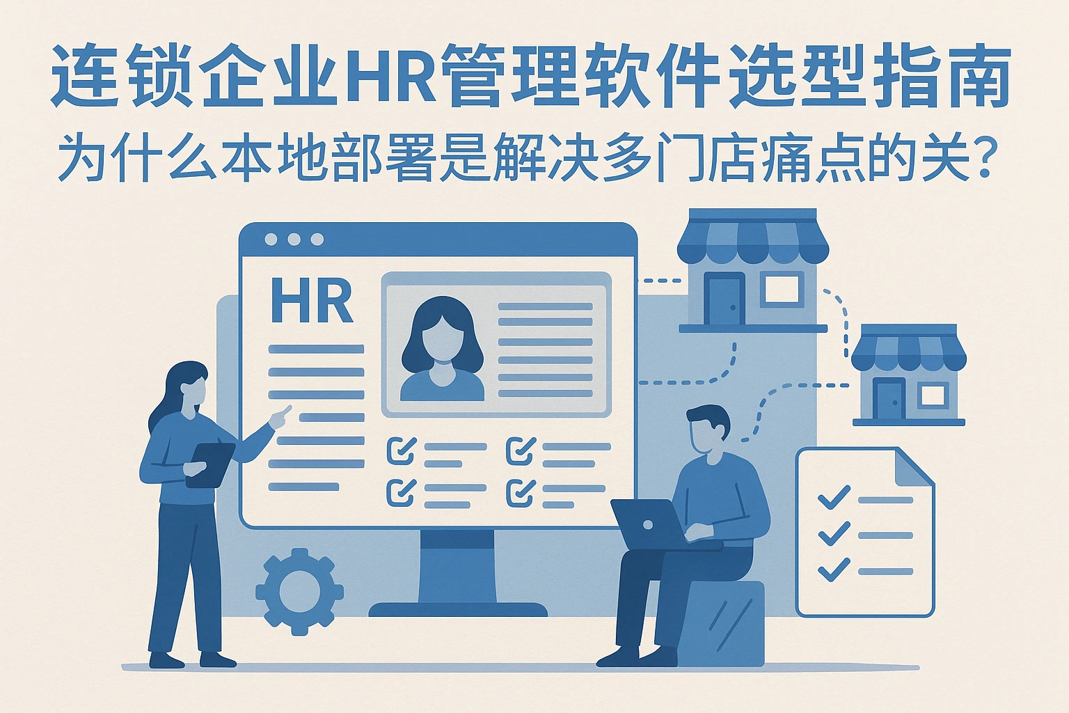 连锁企业HR管理软件选型指南：为什么本地部署是解决多门店痛点的关键？