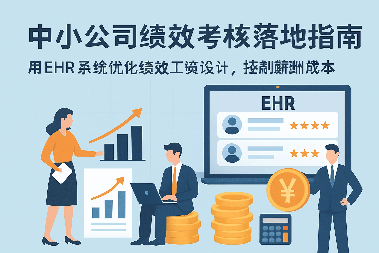 中小公司绩效考核落地指南:用EHR系统优化绩效工资设计,控制薪酬成本