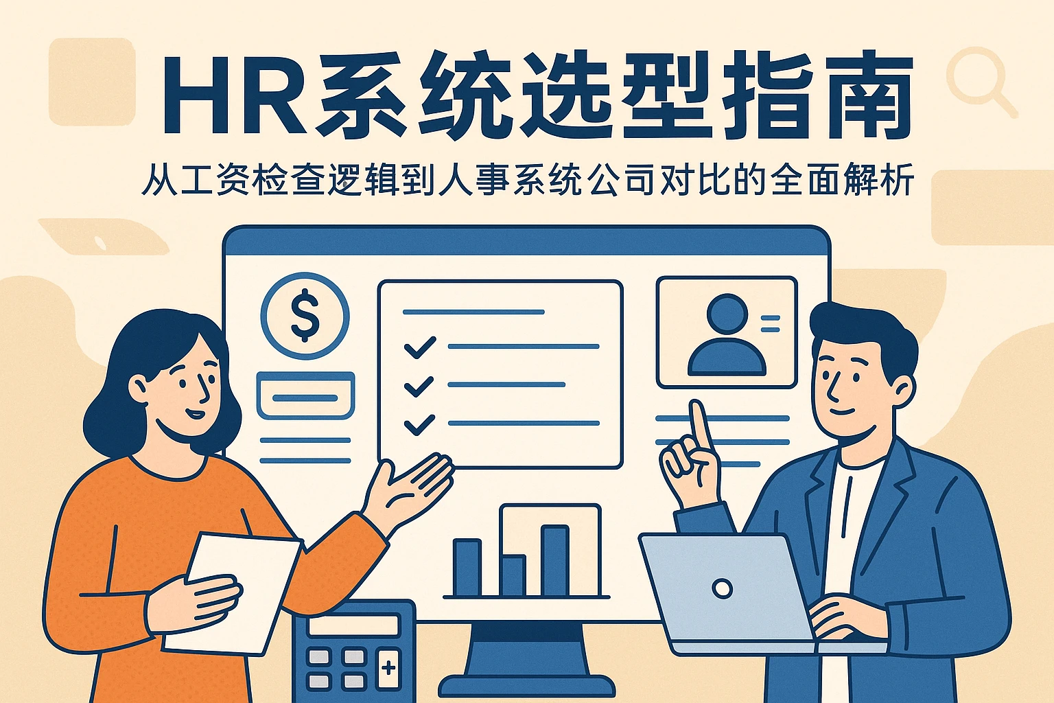 HR系统选型指南：从工资检查逻辑到人事系统公司对比的全面解析