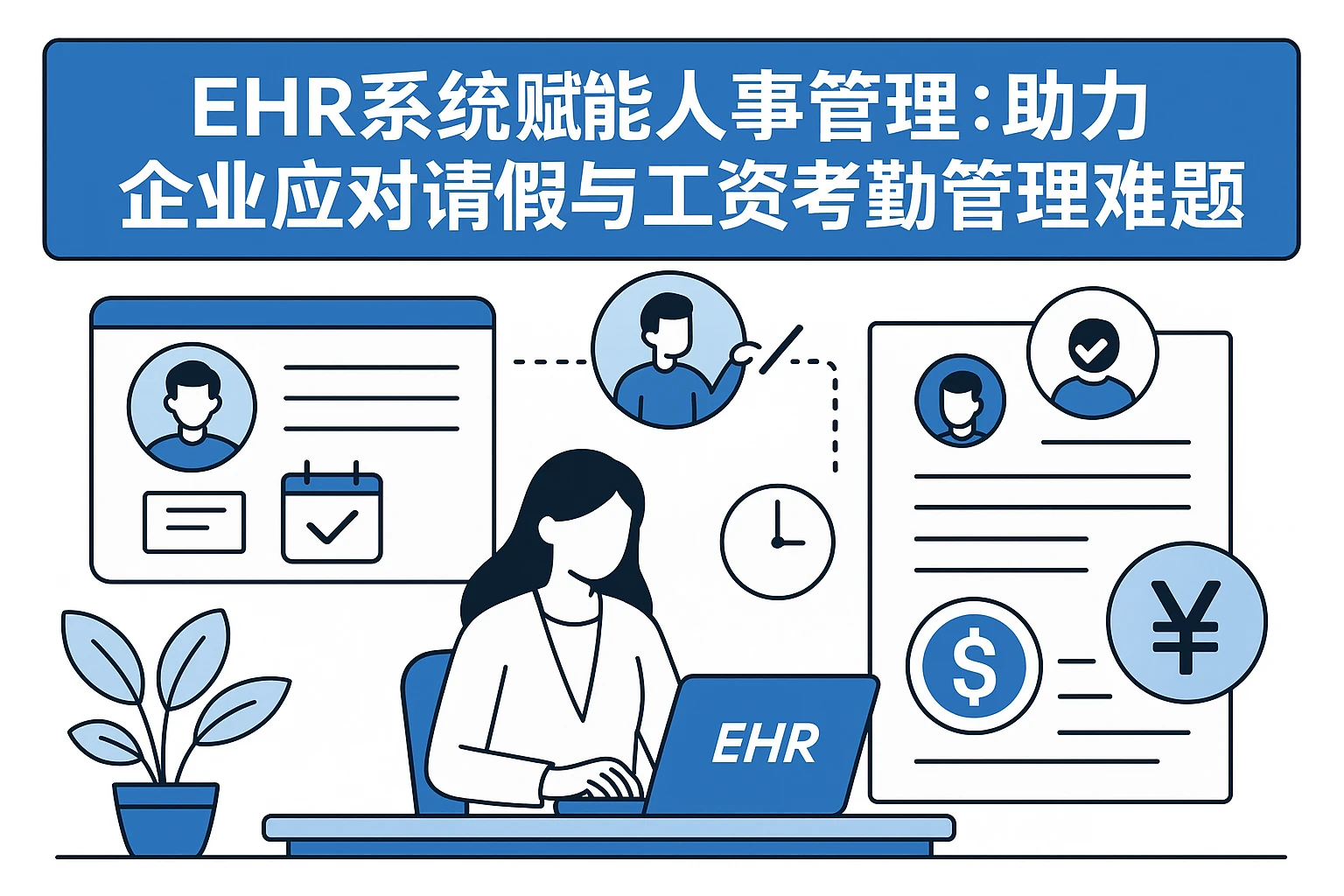 ehr系统赋能人事管理：助力企业应对请假与工资考勤管理难题