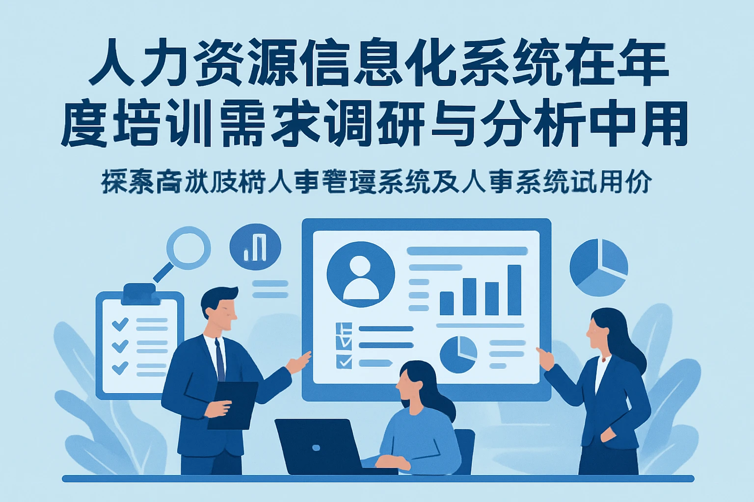 人力资源信息化系统在年度培训需求调研与分析中的应用——探索高效政府人事管理系统及人事系统试用价值