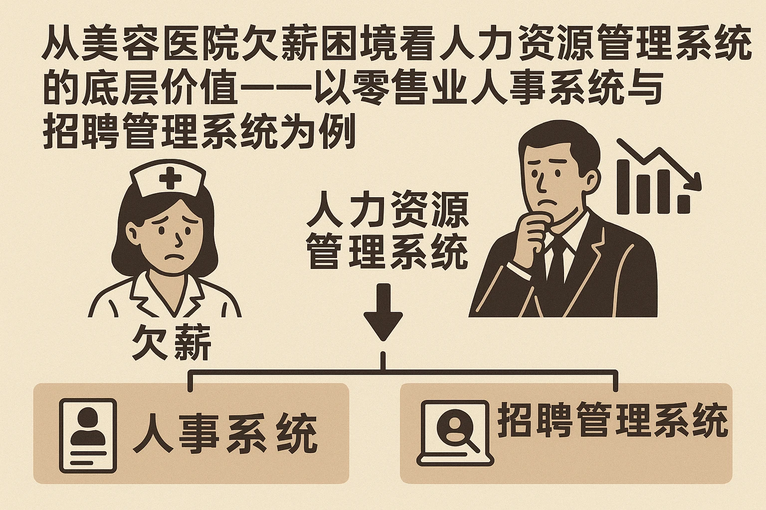 从美容医院欠薪困境看人力资源管理系统的底层价值——以零售业人事系统与招聘管理系统为例