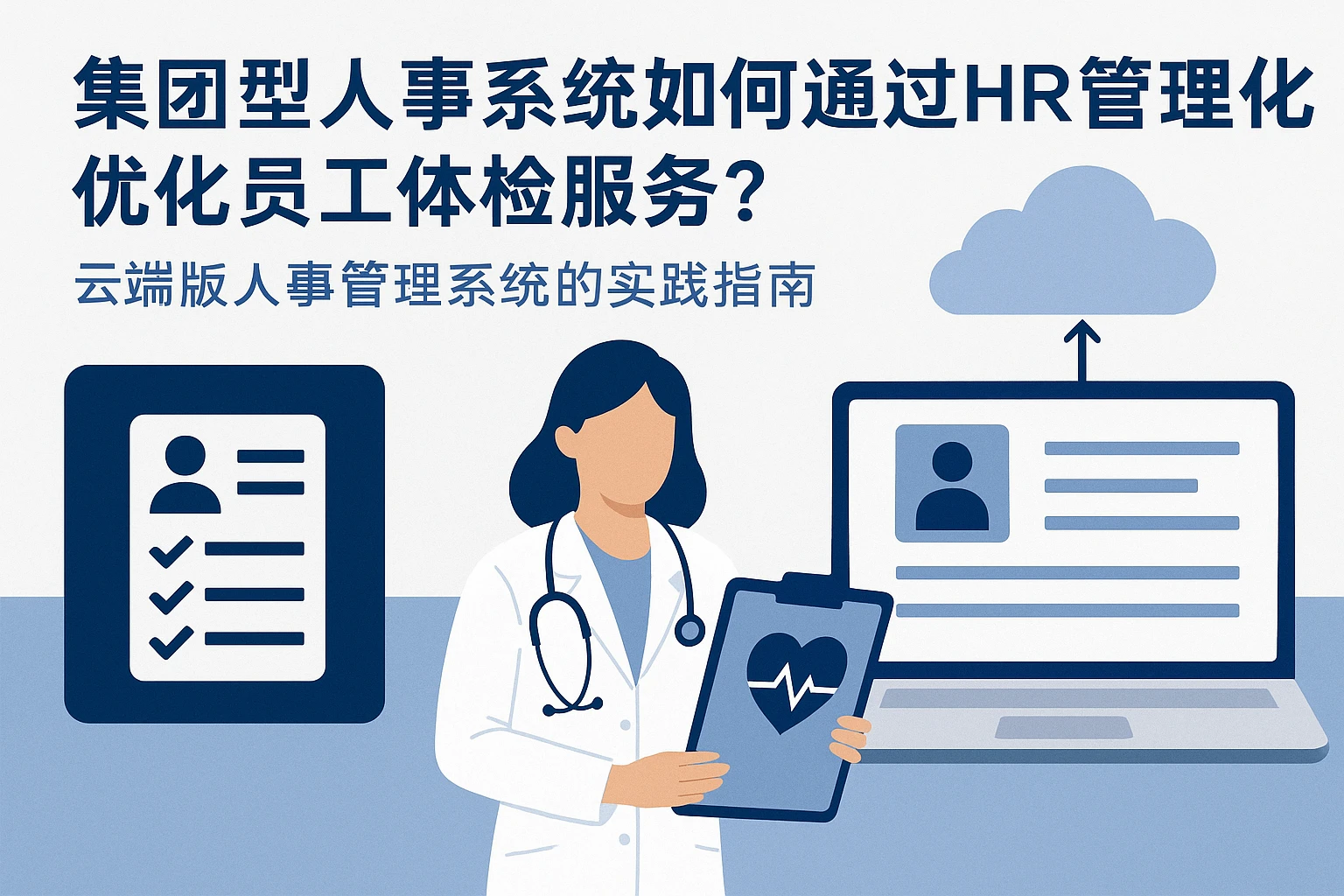 集团型人事系统如何通过HR管理软件优化员工体检服务？——云端版人事管理系统的实践指南