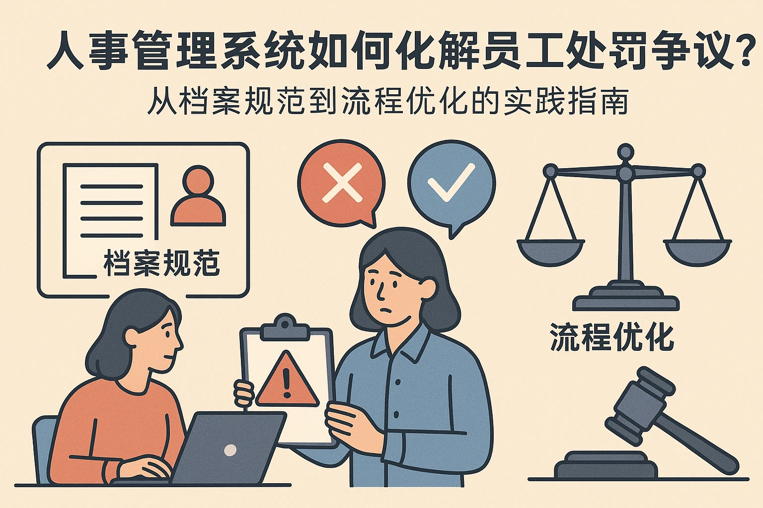 人事管理系统如何化解员工处罚争议?从档案规范到流程优化的实践指南