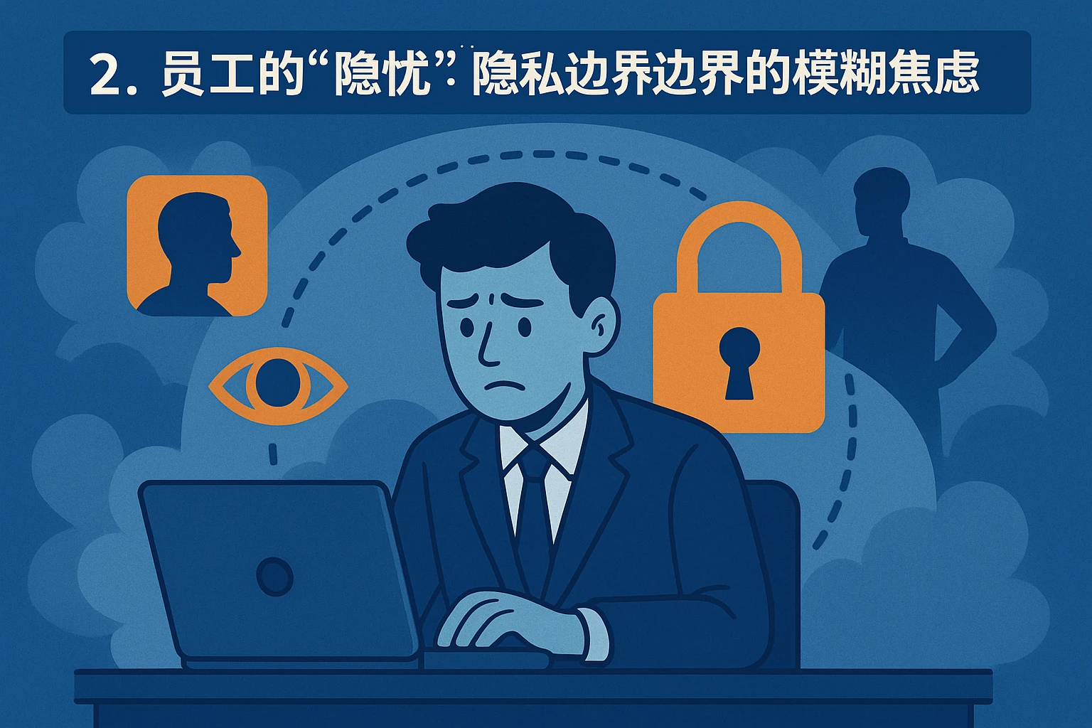 2. 员工的“隐忧”：隐私边界的模糊焦虑
