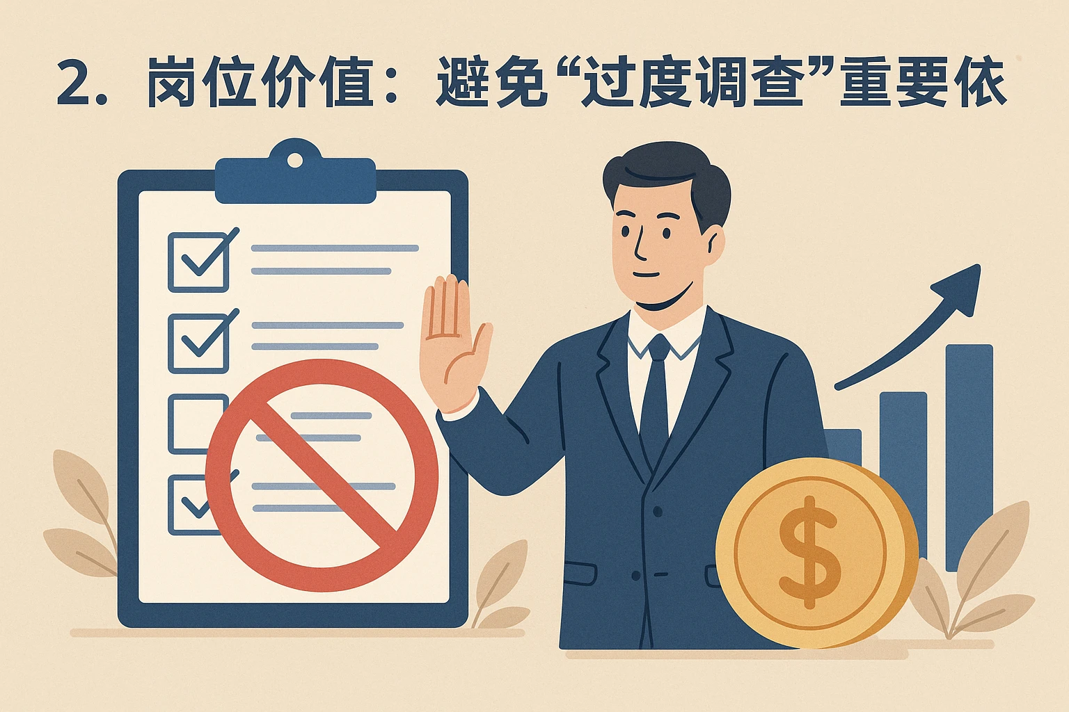 2. 岗位价值：避免“过度调查”的重要依据