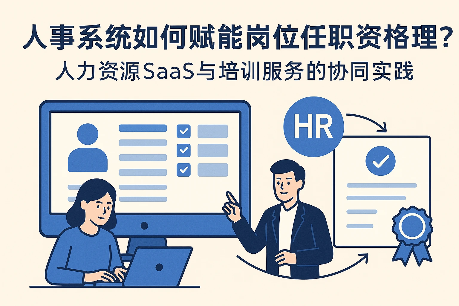 人事系统如何赋能岗位任职资格管理？人力资源SaaS与培训服务的协同实践