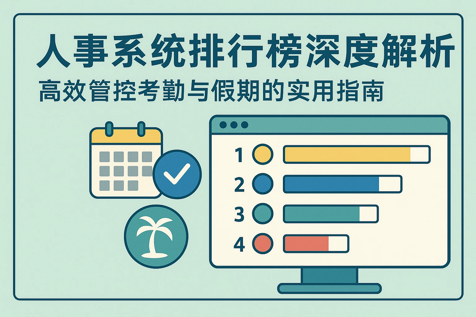 人事系统排行榜深度解析——高效管控考勤与假期的实用指南