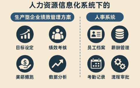 人力资源信息化系统下的生产型企业绩效管理方案与人事系统对比解析