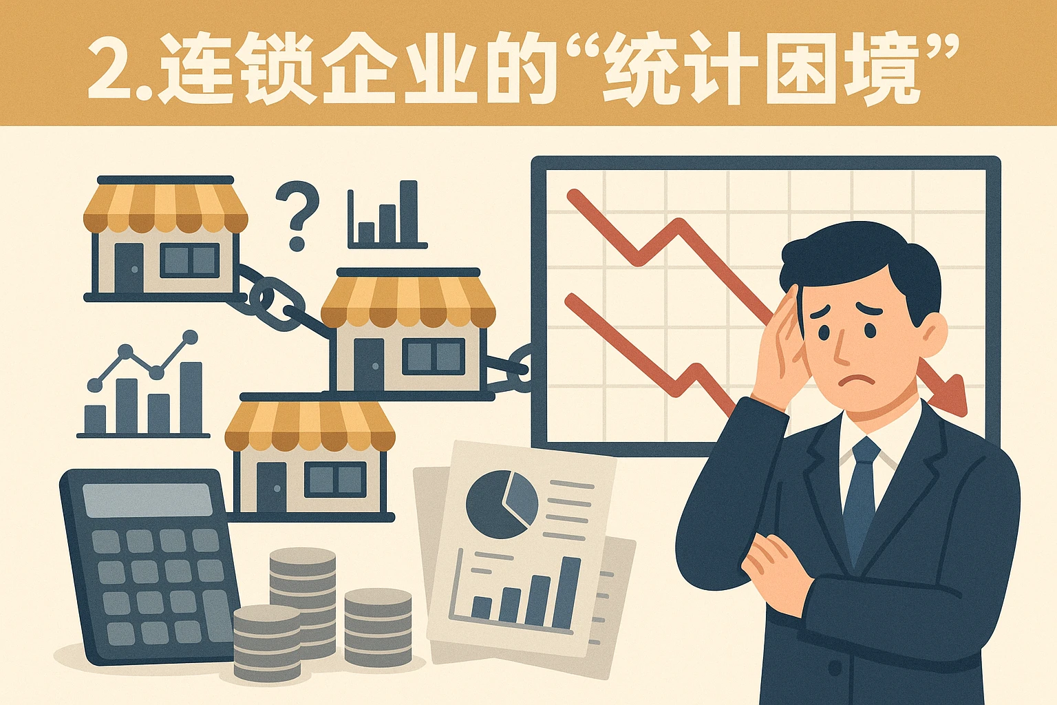 2. 连锁企业的“统计困境”