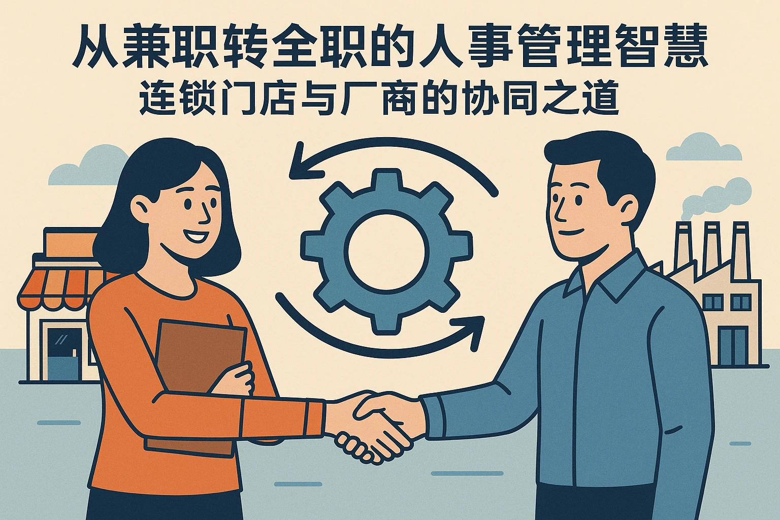 从兼职转全职的人事管理智慧：连锁门店与厂商的协同之道