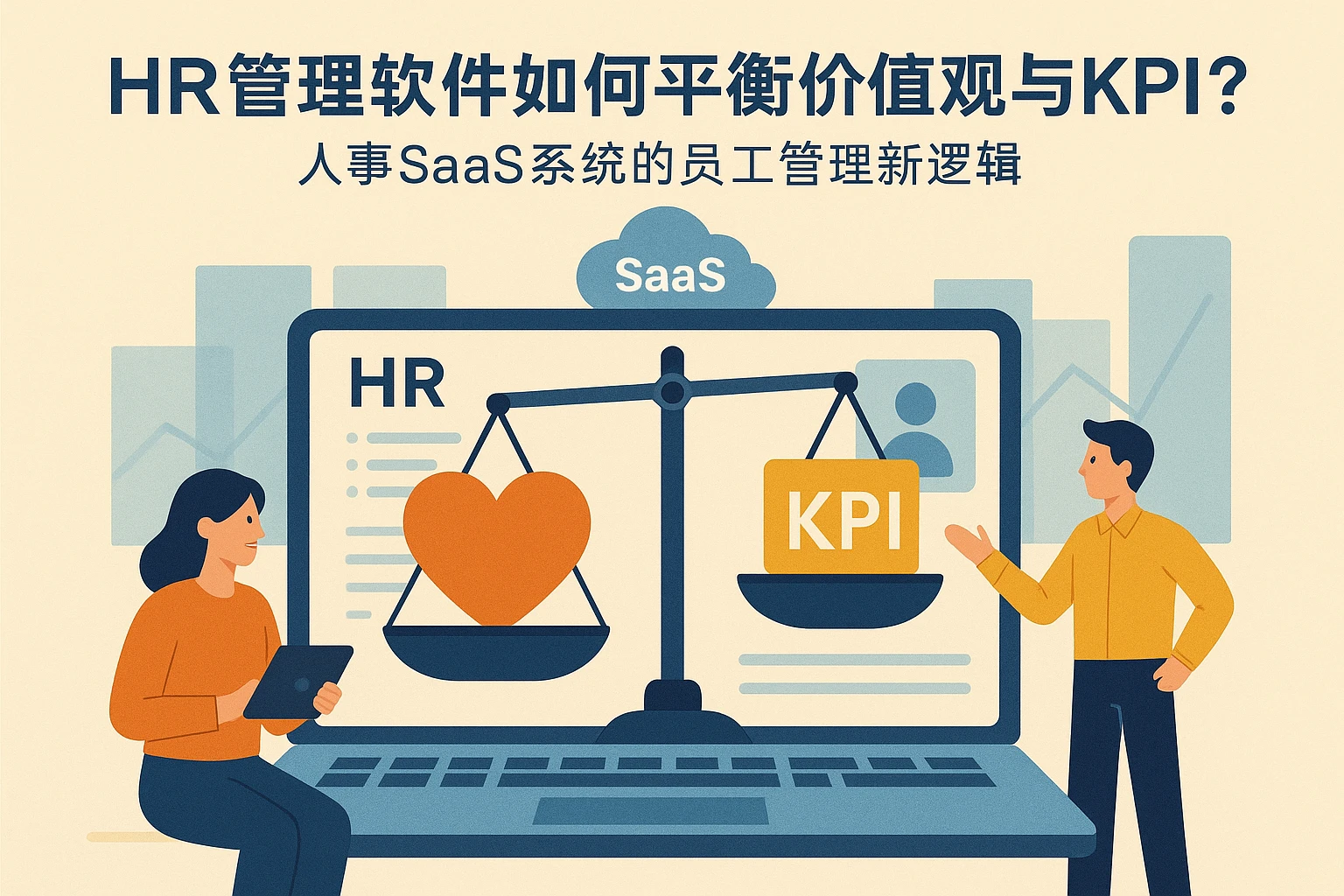 HR管理软件如何平衡价值观与KPI？人事SaaS系统的员工管理新逻辑
